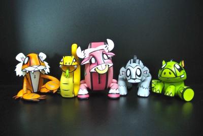 China Chinese Individual Culture Collectible Vinyl Toys For 3 Years And Up for sale