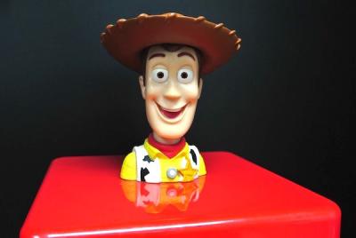 China Cowboy Character Plastic Candy Containers For Children OEM / ODM Available for sale