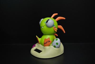 China Lovely Style Solar Small Electronic Toys , Electronic Animal Toys Shake Head 10CM for sale