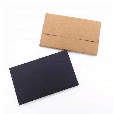 China Recycled Materials Printed Cardboard Mailing Envelopes Business Cardboard Gift Certificate Envelopes Postcard Envelope for sale