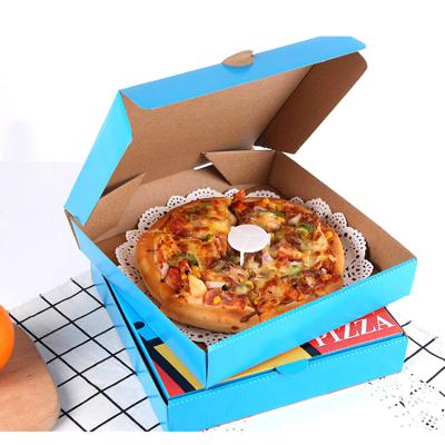 China Recycled Materials Pizza Packaging Box Corrugated Box Pizza Packaging for sale