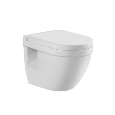 China Auto Operation Sanitary White High Quality Easy Clean Asia Bathroom Western Hot Toilet for sale