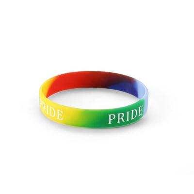 China Custom Decoration Wholesale Promotion Wristband Silicone Wristband for sale