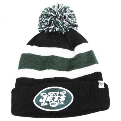 China 2021 New Design NFL Winter Hats Dobby Knit Warm Football All Teams Beanie for sale