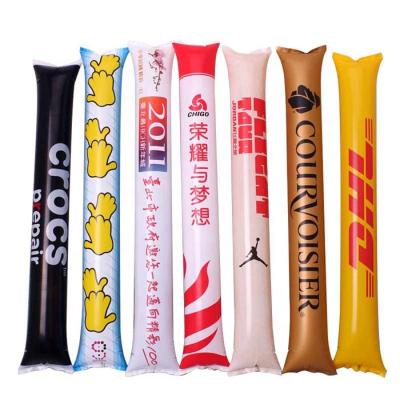 China Custom Printing Sports Events Balloon Led Thunderbolt Stick / Inflatable Sticks / Thundersticks for sale