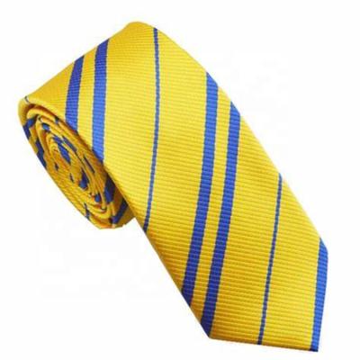 China Fashion Hot Sale Good Quality Custom School Logo Necktie Neck Polyester Ties for sale