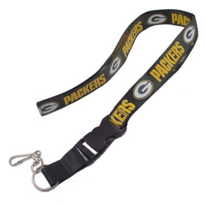 China Custom Phone Logo Polyester Key Chain NFL Green Bay Packers Lanyards For Phone for sale