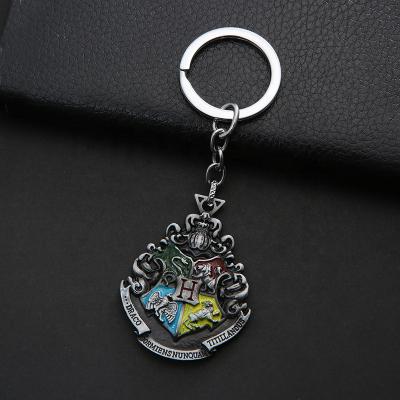 China Anti-lost/Promotional Gift/Decorative Metal Key Chain Harry Potter High Quality Magic Keychain for sale