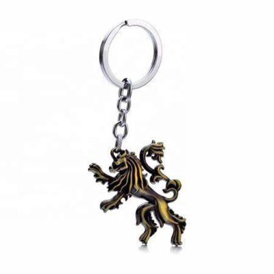 China Key Chain Game of Thrones Anti-lost/Promotional/Decorative Fast Delivery Metal Game of Thrones Magic Keychain for sale