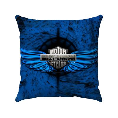 China Anti-Pull 18 Designs Harley Davidson Double Side Printing Pillow Case Cover, No Insert, Sublimation Printing 18 Spray for sale