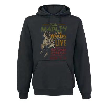 China Anti-Wrinkle Wholesales Hot Oversized Bob Marley 100% Polyester Men Logo Printing Hoodies Custom Made for sale