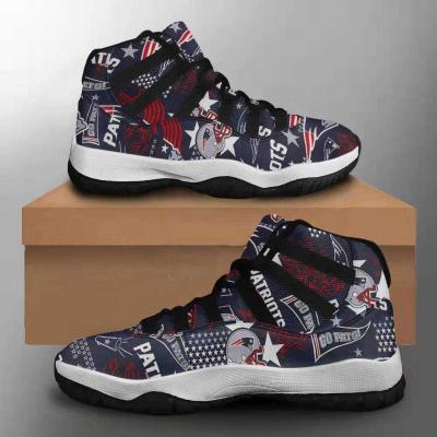 China Hot High Quality Anti-wrinkle Men Custom Logo Printing Shoes for sale