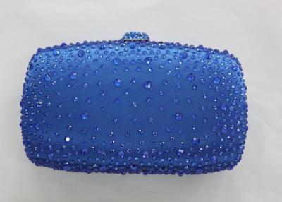 China Silver Sparkly Rhinestone Evening Bags With 20 