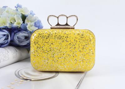 China Fashion product ladies mini handbags pu glitter leather clutch bags evening bag for sale