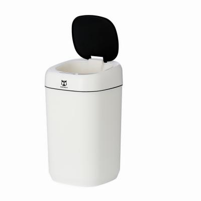 China Viable Arranged Touchless Splash Proof Touchless Lid Motion Sensor Trash Can Kitchen Infrared Waste Bin for sale