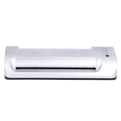 China Factory Customized Hot Cold Rolls Laminadora Frio A4 Photo/Paper/Document Laminator 2 Cold Laminate A4 Laminating Machine à venda