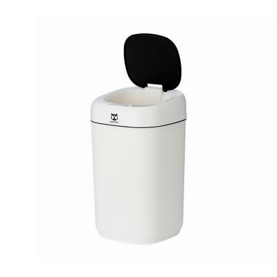 China 35L Sensor Folding Rubbish Bin Sustainable Automatic Composting Waste Bin Waste Bin for sale