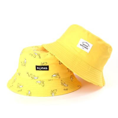 China 2022 Reversible Daily Summer Hat 100% Unisex Outdoor Sun Bucket Hats Women Men Cotton Fisherman Cap Travel Vacation Hats for sale