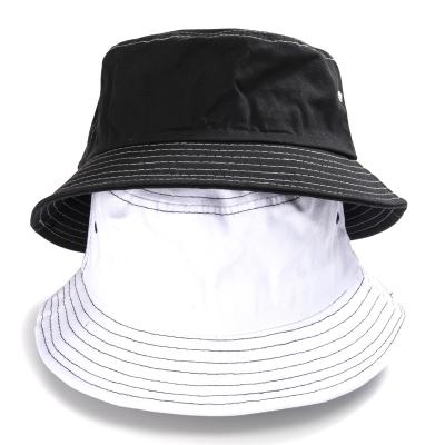 China 2022 Daily Shopping Casual Flat Surface Washed Fisherman Hat Fashion Travel Sun Hat Women Men Outdoor Cotton Bucket Hats for sale