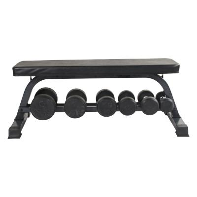 China Home Gym Hot Sale Weight Bench Sit Up Bench Dumbbell Bench Strength Training Flat Use For Body Fitness for sale