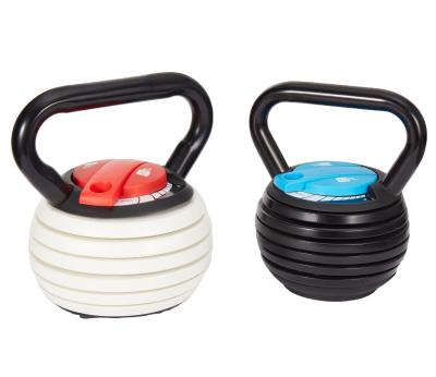 China Hot Sales Kettlebell 9KG/18KG Adjustable Weight Multiple Choices Adjustable Kettlebell Set For Women And Men for sale