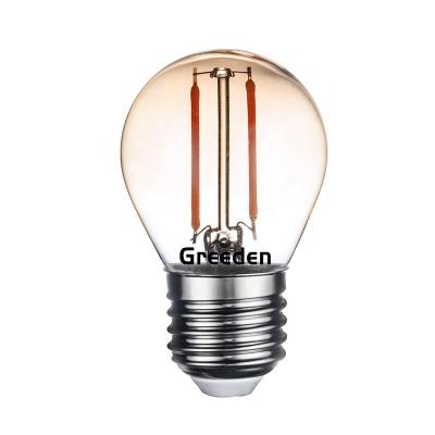 China Residential Greeden Over 10 Years Manufacturer Professional Led Globe Led Filament Lamp G45 for sale