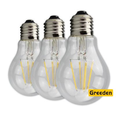 China Greeden LED Bulb A60 10w 1100lm Dimmable LED E27 High Quality Dimmable Filament 2700k Bulb Led Lighting Lamp for sale