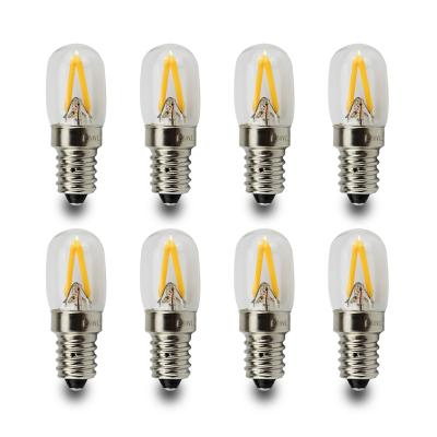 China 110V 220V ST26 Oven Light Bulb T20 E14 Residential Incandescent Bulb ST26 2W 1W Refrigerator Led Bulb for sale