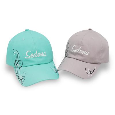 China COMMON Wholesale 100% Cotton Washed Baseball Cap With Logo Fashion Hat Panel Unstructured Hats 5 Baseball Cap Pour Woman for sale