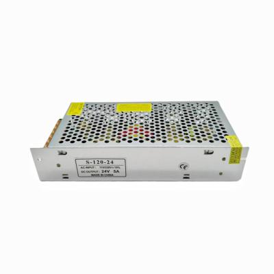 China LED Lighting Driver High efficiency 24V 5A(Large) AC DC power supply 60W 6V smps for LED for sale