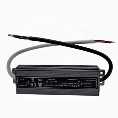 China LED Lighting Driver 12V 60W Power Supply Constant Voltage Waterproof LED Switching Power Supply for sale