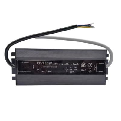 China LED Lighting Driver 12v120w Waterproof Switching Power Supply for led lights for sale