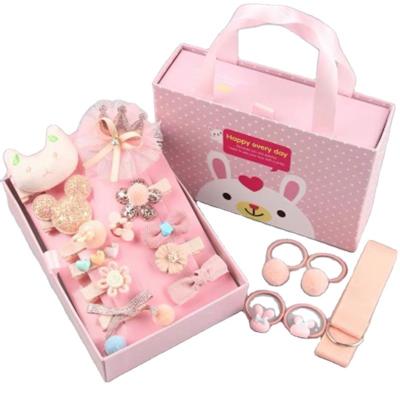 China Fashional Pretty 2022 New Hairband Birthday Gifts Sets Girls Cute Hair Tie Set Scrunchies Gift Hair Band for sale