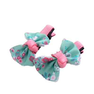 China Eco-friendly Baby Bow Bow Baby Winter Knot Soft Candy Color Fashion Kid Hairpin Beautiful For Kids Hair Clip for sale