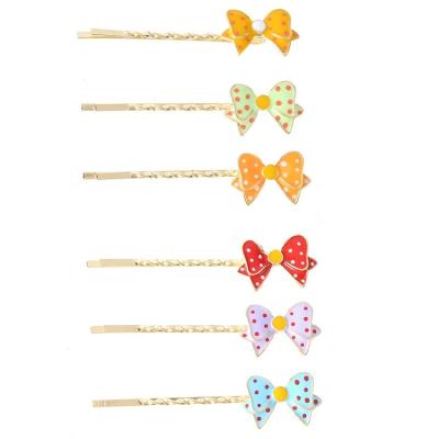 China Fashionable Fruit Decoration Hairpin Headdress Girl Hairpin Bow Hairpin Fashionable Hairpin for sale