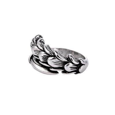 China Hiphop Men's Adjustable Wheat Hip Hop Open Ring for sale