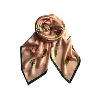 China Fashion Newest Design Good Square Silk Scarves for sale