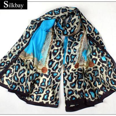 China factory direct women square silk hijab habotai simple scarf for sale