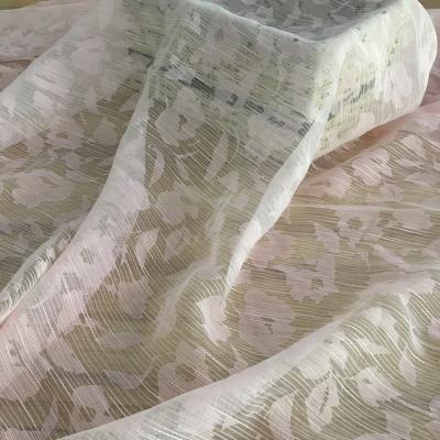 China Sustainable Raw Silk Organza Silk Fabric Bridal Fabric 5mm for sale