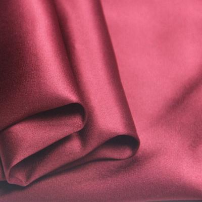 China Sustainable 40mm Double Sided Satin Silk Fabric for sale