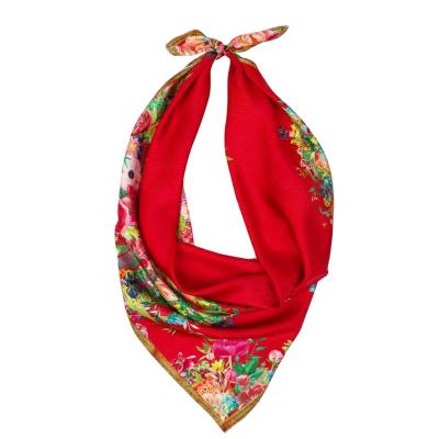 China Square Quality Guaranteed Custom Silk Scarf For Wholesales for sale