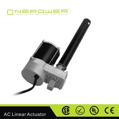 China 6000N AC Drip Proof Linear Actuator For Medical Bed / Rehabilitation And Health Equipment / Lawn Mower Sized for sale