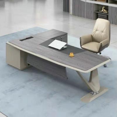 China L Shape 2800*2000*750mm Modern Luxury Office Desk Modern Executive Office CEO Manager CEO Table for sale