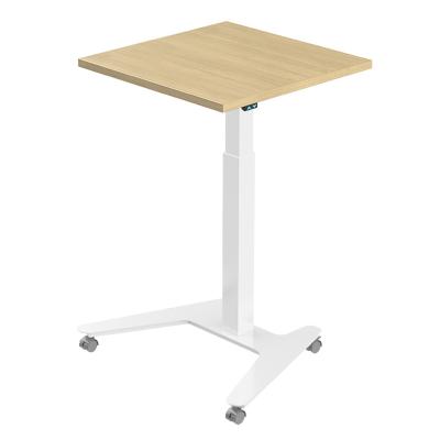 China (Size)Modern Wheels Office Furniture Conference Table MDF Table Aluminum Top Adjustable Portable Massage Table for sale