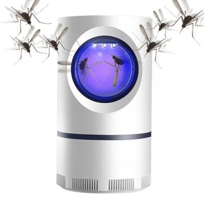 China Portable ABS Insect Repellent Fly Trap LED Light Mute Mosquito Trap Lamp Pilots Trap Electric Insect Zapper for sale