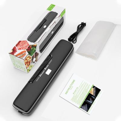 China Hotel 2 In 1 Commercial Small Kitchen Vacuum Food Packaging Appliances Automatic Sealers With Hose for sale