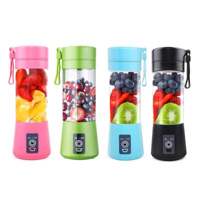 China Portable 6 Blade USB Rechargeable Personal Fruit Juicer Multifunctional Personal Electric Blender for sale