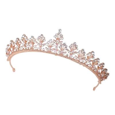 China Wedding For Brides And Bridesmaids Rhinestones Bride Hair Accessories Wedding Queen Crown Bridal Headband To Wedding Tiaras Gift for sale