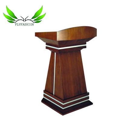 China Commercial table top elementary school conference table furniture wooden material speech table for sale for sale