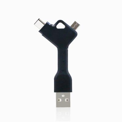 China Yijiashishang style new four core micro main chain USB cable for iPhone smartphone charger main chain cable for sale